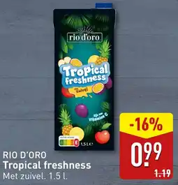 ALDI Rio d'oro Tropical freshness aanbieding