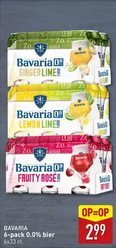 ALDI Bavaria 6 pack 0.0% bier aanbieding
