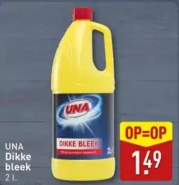 ALDI UNA Dikke bleek aanbieding