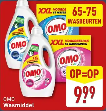 ALDI Omo wasmiddel aanbieding