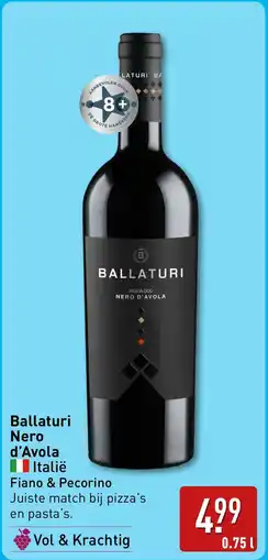 ALDI Ballaturi Nero d'Avola aanbieding