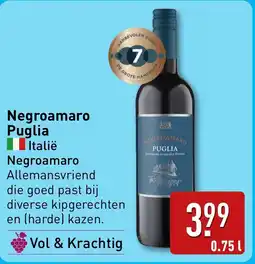 ALDI Negroamaro Puglia aanbieding