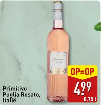 ALDI Primitivo Puglia Rosato, Italië aanbieding
