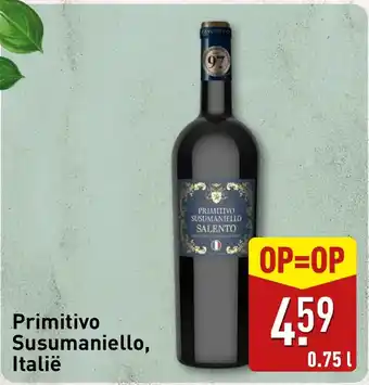 ALDI Primitivo Susumaniello, Italië aanbieding