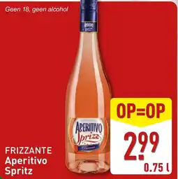 ALDI Frizzante aperitivo spritz aanbieding