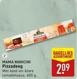 ALDI Mama mancini pizzadeeg aanbieding