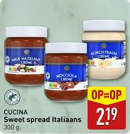 ALDI Sweet spread Italiaans aanbieding