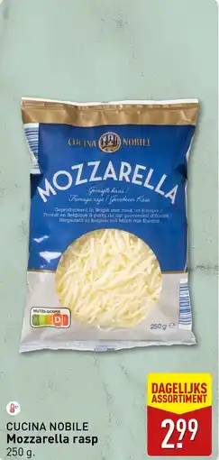 ALDI Cucina nobile mozzarella rasp aanbieding