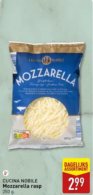 ALDI Cucina nobile mozzarella rasp aanbieding