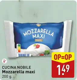 ALDI Cucina nobile mozzarella maxi aanbieding