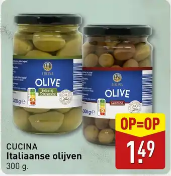 ALDI CUCINA Italiaanse olijven aanbieding