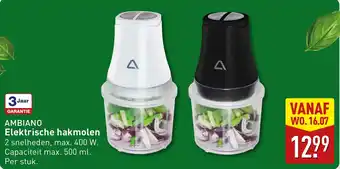 ALDI Ambiano elektrische hakmolen aanbieding