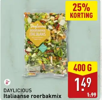 ALDI Italiaanse roerbakmix aanbieding