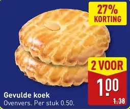 ALDI Gevulde koek aanbieding