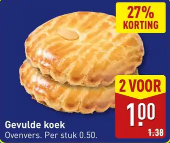 ALDI Gevulde koek aanbieding