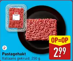 ALDI Pastagehakt aanbieding