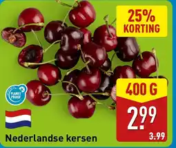 ALDI Nederlandse kersen aanbieding
