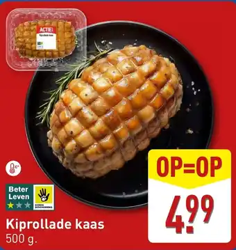 ALDI Kiprollade kaas aanbieding