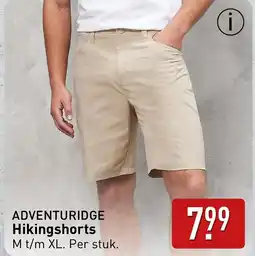 ALDI Adventuridge hikingshorts aanbieding