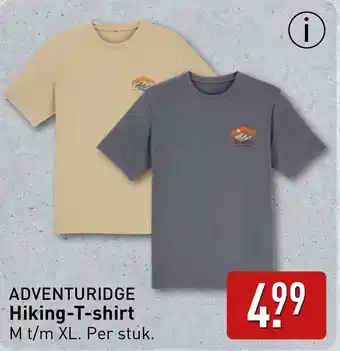 ALDI ADVENTURIDGE Hiking-T-shirt aanbieding