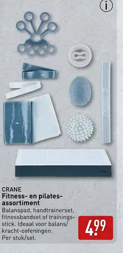 ALDI CRANE Fitness en pilates assortiment aanbieding