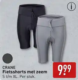 ALDI CRANE Fietsshorts met zeem aanbieding