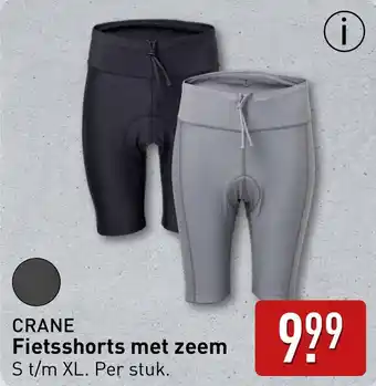 ALDI CRANE Fietsshorts met zeem aanbieding