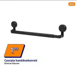 Action Cascata handdoekenrek aanbieding