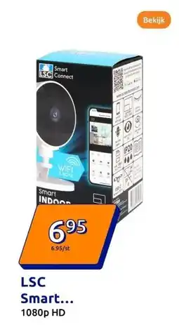 Action LSC Smart Connect Smart indoor IP camera aanbieding