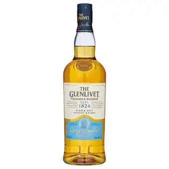 Dirck 3 The Glenlivet Founder's Reserve Single Malt Whisky 70 cl aanbieding