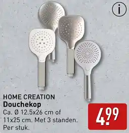 ALDI Home creation Douchekop aanbieding