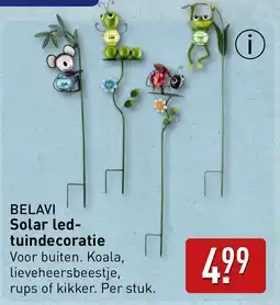 ALDI BELAVI Solar led tuindecoratie aanbieding