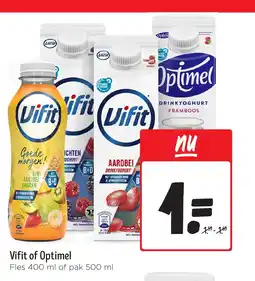 Jumbo Vifit of Optimel aanbieding