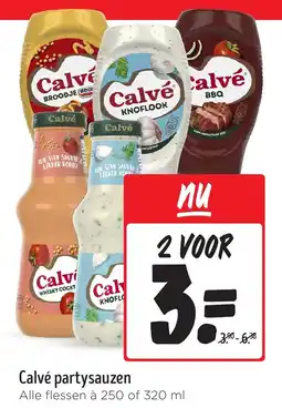 Jumbo Calvé partysauzen aanbieding