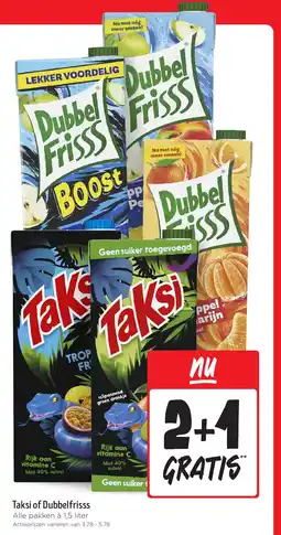 Jumbo Taksi of Dubbelfrisss aanbieding