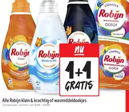 Jumbo Alle Robijn klein & krachtig of wasmiddeldoekjes aanbieding