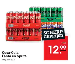 Sligro Coca-Cola, Fanta en Sprite aanbieding