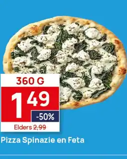 Butlon Pizza Spinazie en Feta aanbieding