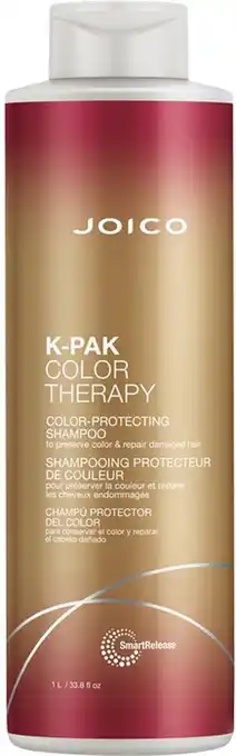 Bol.com Joico K-Pak Color Therapy Shampoo - 1000 ml- Normale shampoo - Voor Gekleurd haar aanbieding