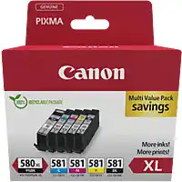 Bol.com Canon pgi-580xl/cli-581 pgbkbcmy mp aanbieding