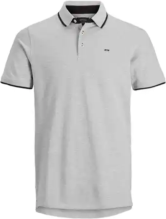 Amazon JACK & JONES JJEPAULOS POLO SS NOOS heren Poloshirt (1-Pack) aanbieding