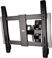 Bol.com Hama Tv-muurbeugel FULLMOTION premium VESA 400x400 165cm (65) zwart aanbieding