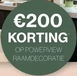 Roobol OP POWERVIEW RAAMDECORATIE aanbieding