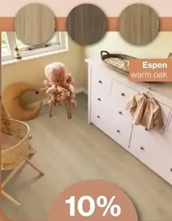 Roobol PVC ESPEN plak of click vloer aanbieding