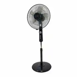 ANWB Luvego Statief Ventilator Stille Zwart aanbieding