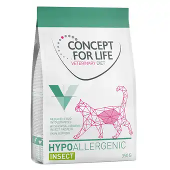 Zooplus 350g Concept for Life Hypoallergenic Insect Katten Droogvoer aanbieding