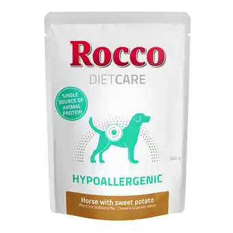 Zooplus Rocco Diet Care Hypoallergen Paard 300 g - Zakje Hondenvoer 24 x 300 g aanbieding