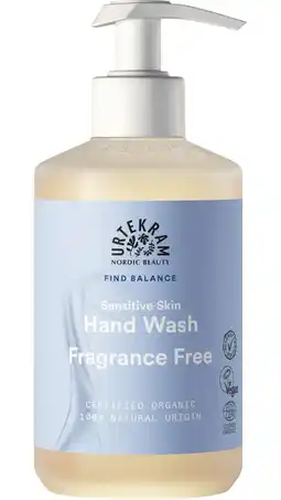 De Online Drogist Urtekram Sensitive Skin Hand Wash 300ML aanbieding