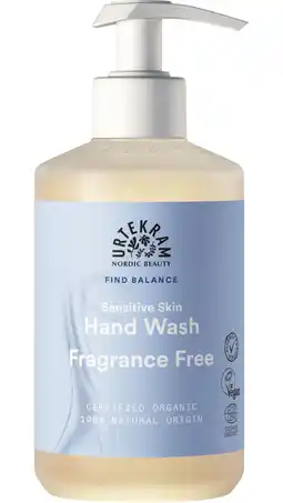 De Online Drogist Urtekram Sensitive Skin Hand Wash 300ML aanbieding