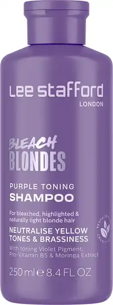 De Online Drogist Lee Stafford Bleach Blondes Purple Toning Shampoo 250ML aanbieding
